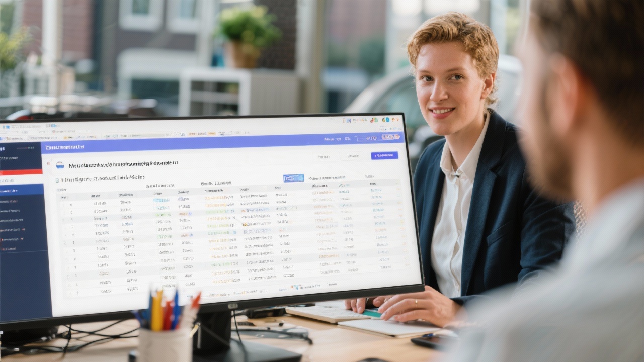 Marketing professional coordinating Dutch partnership outreach for ethical link building using organized spreadsheets and CRM tools.